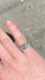 Andamooka Natural opal ring - Size 5.5