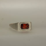 honking big brown/orange ring - Size 8 / Q