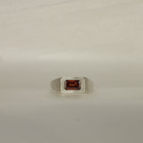 honking big brown/orange ring - Size 8 / Q